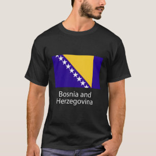 Bosnische vlag Bosnië-Herzegovina I T-shirt
