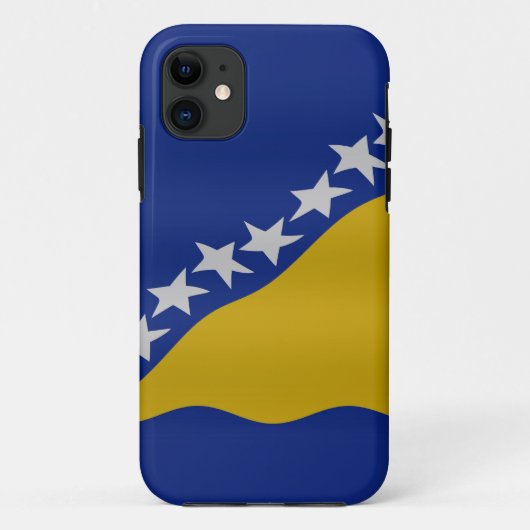 Bosnische vlag Case-Mate iPhone case (Achterkant)