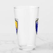 Bosnische vlag glas (Rechts)