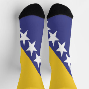 Bosnische vlag sokken