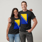 Bosnische vlag Souvenir Heritage Trav T-shirt (Unisex)