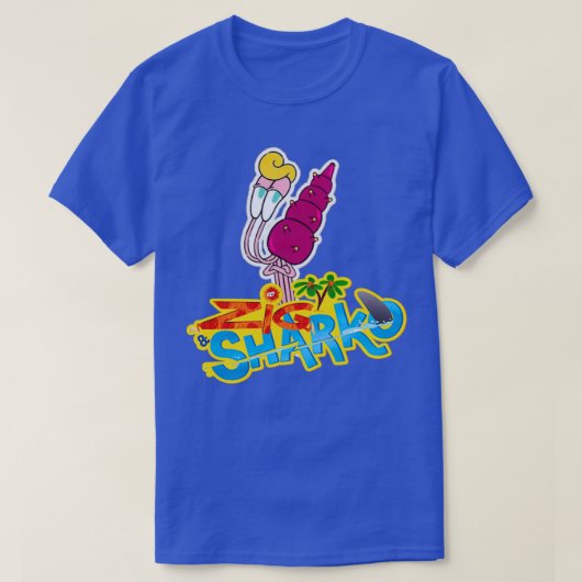 Bosom Buddies Zig en Sharko T-shirt (Design voorkant)