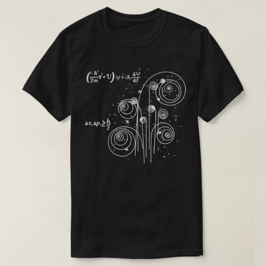 Boson Quantum Mechanics Theory Gods Particle Scien T-shirt (Design voorkant)