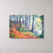 Bosondergroei (door Léo Gausson) Canvas Afdruk (Voorkant)