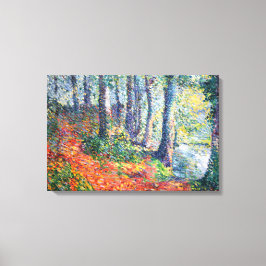 Bosondergroei (door Léo Gausson) Canvas Afdruk