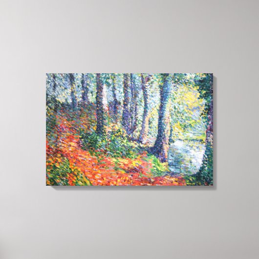 Bosondergroei (door Léo Gausson) Canvas Afdruk (Voorkant)