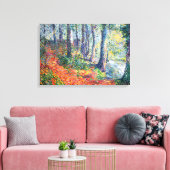 Bosondergroei (door Léo Gausson) Canvas Afdruk (Insitu (Woonkamer))