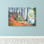 Bosondergroei (door Léo Gausson) Canvas Afdruk (Insitu (Houten vloer))