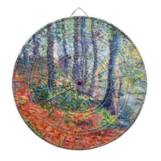 Bosondergroei (door Léo Gausson) Dartbord (Voorkant)