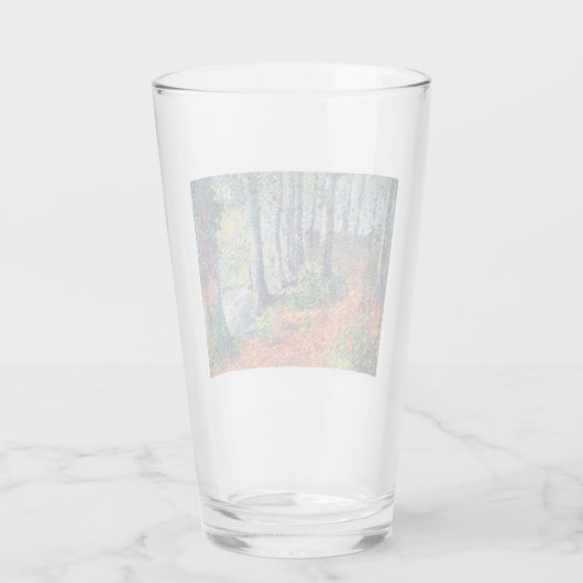 Bosondergroei (door Léo Gausson) Glas (Achterkant)