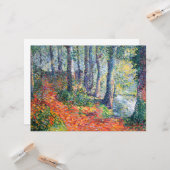 Bosondergroei (door Léo Gausson) Kaart (Voorkant / Achterkant in situ)