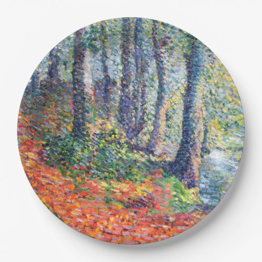 Bosondergroei (door Léo Gausson) Papieren Bordje (Voorkant)