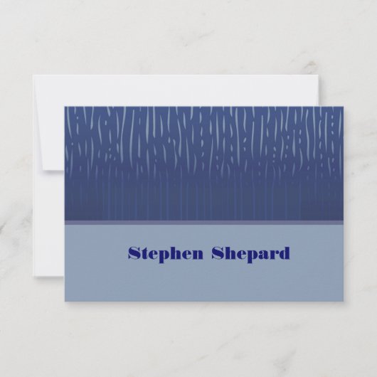 Bosonderwater Dank u Bedankkaart (Voorkant)