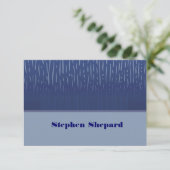 Bosonderwater Dank u Bedankkaart (Staand voorkant)