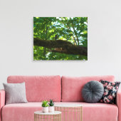 Bosoverschrijding Canvas Afdruk (Insitu (Woonkamer))