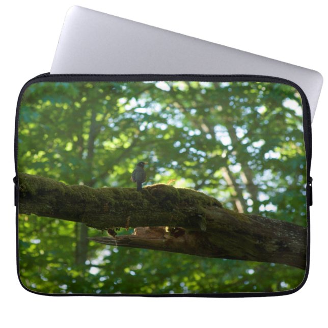 Bosoverschrijding Laptop Sleeve (Voorkant)