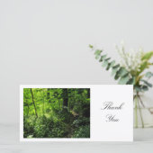 Bospad - Dank je wel Bedankkaart (Staand voorkant)