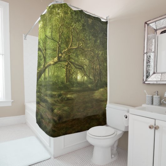 Bospad Douchegordijn (In situ)