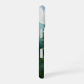Bospad: Een Serene Ontsnapping iPhone 16 Hoesje (Rechterkant)