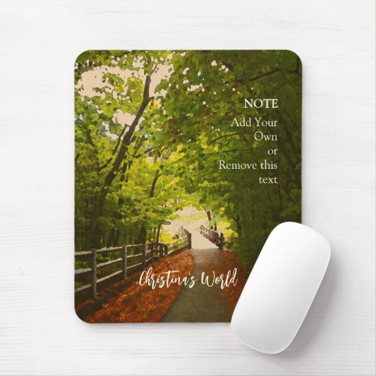 BOSPAD Herfst 07 - Muismat (Met muis)