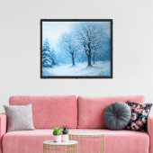 Bospad Landschap Muur Kunst Canvas Afdruk (Insitu (Woonkamer))