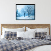 Bospad Landschap Muur Kunst Canvas Afdruk (Insitu (Slaapkamer))