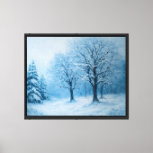 Bospad Landschap Muur Kunst Canvas Afdruk (Voorkant)