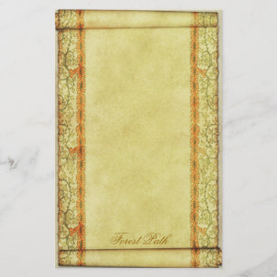 Bospad — middeleeuwse bakkerij briefpapier