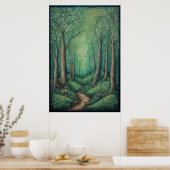 Bospad Poster (Keuken)