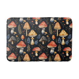 Bospaddenstoel en varen badmat