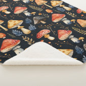 Bospaddenstoel en varen sherpa deken (3/4)