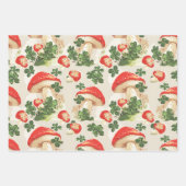  bospaddenstoel Lucky Clover Pattern Inpakpapier Vel (Voorkant 2)