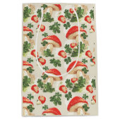  bospaddenstoel Lucky Clover Pattern Medium Cadeauzakje (Voorkant)