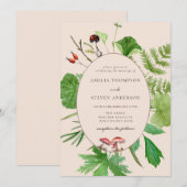 Bospaddenstoel | Woodland Wedding Kaart (Voorkant / Achterkant)