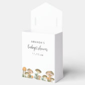 Bospaddenstoelen baby shower bedankdoosjes (Geopend)