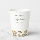 Bospaddenstoelen baby shower papieren bekers (Voorkant)