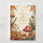  Bospaddenstoelen bruiloft Kaart (Voorkant)