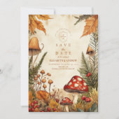  Bospaddenstoelen bruiloft Save The Date (Voorkant)