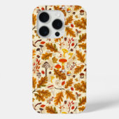 Bospaddenstoelen en herfstflora op room Case-Mate iPhone case (Achterkant)
