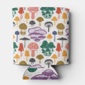 Bospaddenstoelen Ink  Textuur Blikjeskoeler (Achterkant)