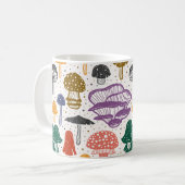 Bospaddenstoelen Ink  Textuur Koffiemok (Voorkant links)