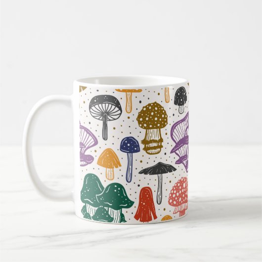 Bospaddenstoelen Ink  Textuur Koffiemok (Links)