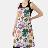 Bospaddenstoelen Ink  Textuur Schort (Insitu)