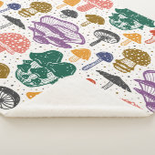Bospaddenstoelen Ink Textuur Sherpa Deken (3/4)