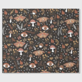 bospaddenstoelen-inpakpapier cadeaupapier (Vlak)