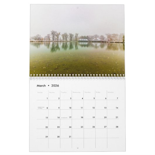 Bospark Kalender (Mar 2026)