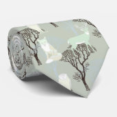 Bospatroon Stropdas (Opgerold)