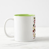 bospatroon tweekleurige koffiemok (Links)