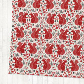 bospatroon van het eekhoornbos fleece deken