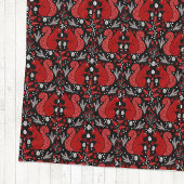 bospatroon van het eekhoornbos fleece deken